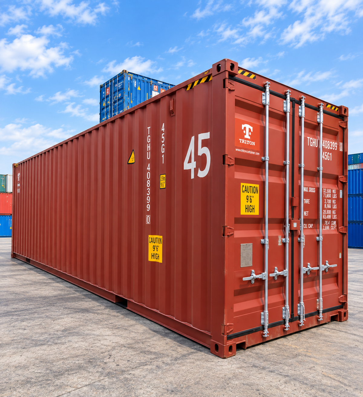 High Cube Containers
